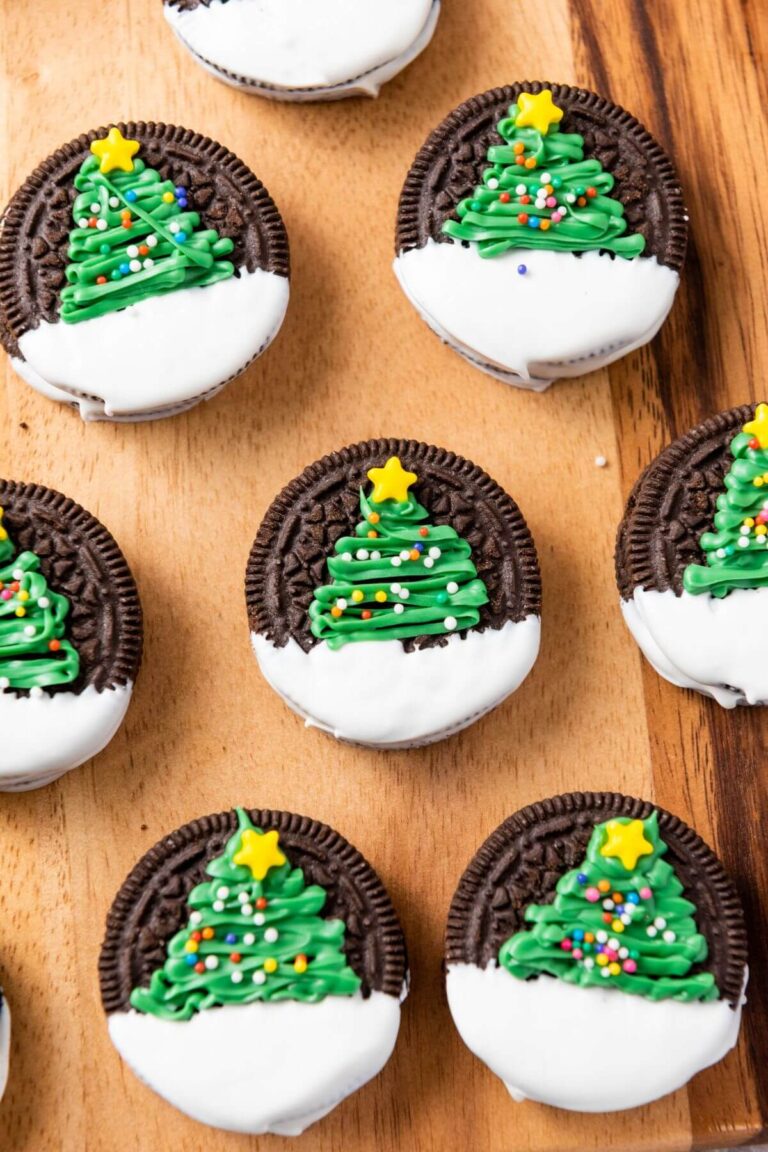 Christmas Tree Oreos