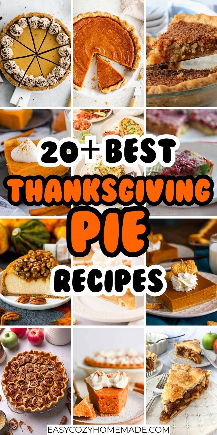 Thanksgiving Pie Recipes