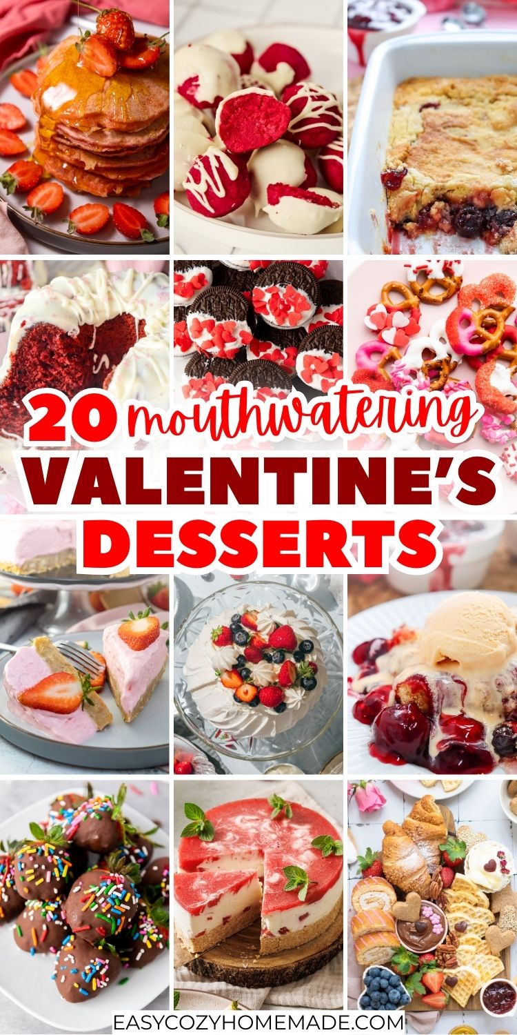 20 Mouthwatering Valentine’s Desserts Everyone Will Love