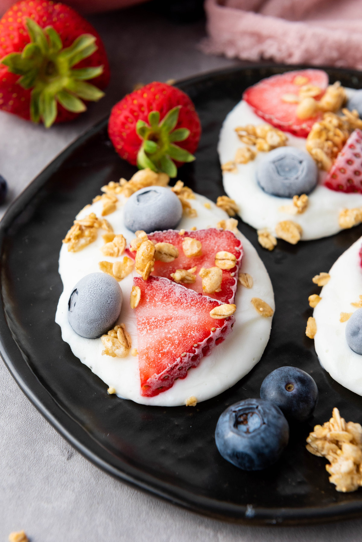 Frozen Vanilla Yogurt Bites