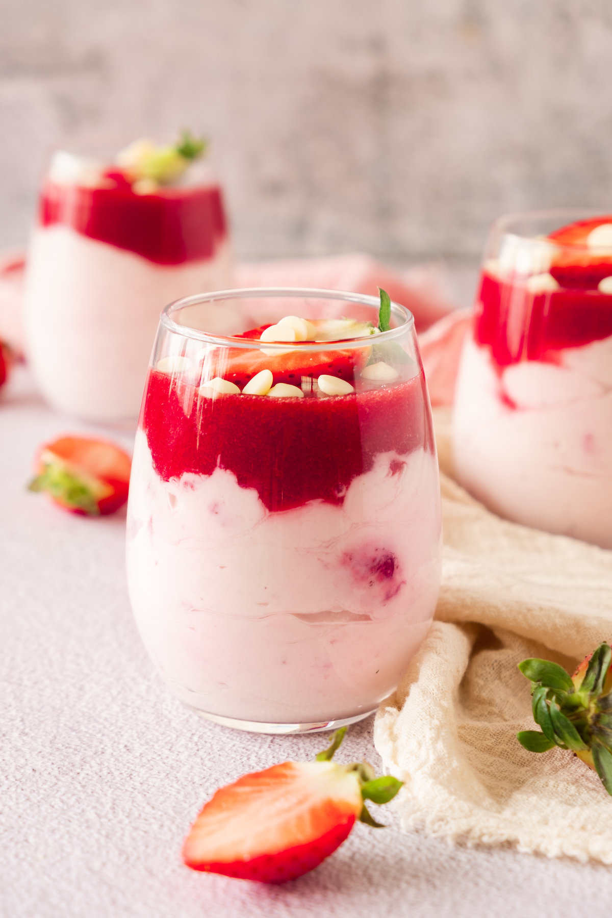 Strawberry Mascarpone Mousse