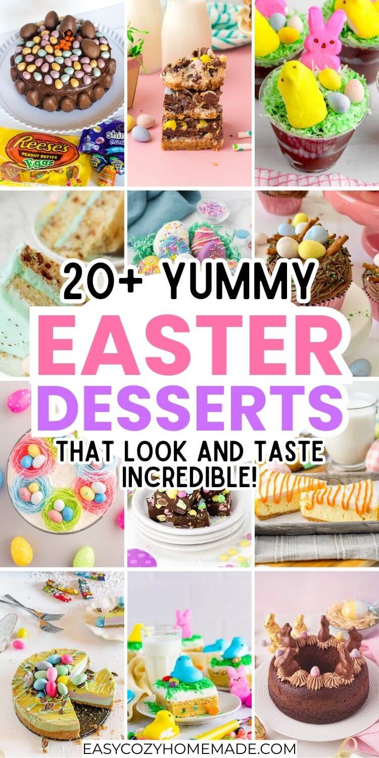 Yummy Easter Desserts That Will Bring Out Childlike Joy in Everyone at the Table