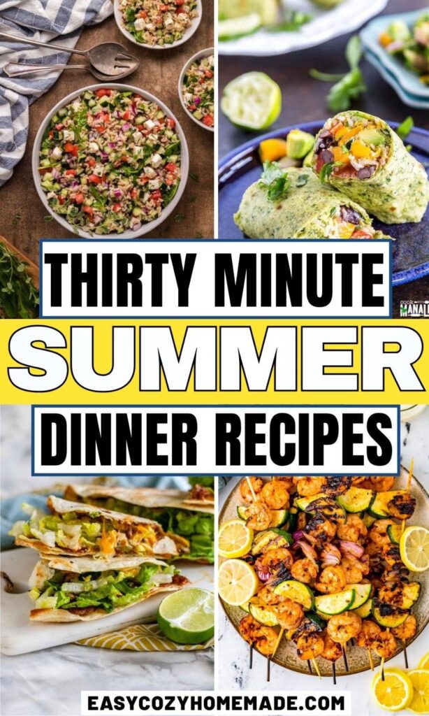 Roundup image for 30-Minute Summer Dinners (No Oven Required)
