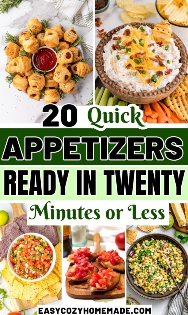 Roundup image for Quick Appetizers Ready in 20 Minutes or Less
