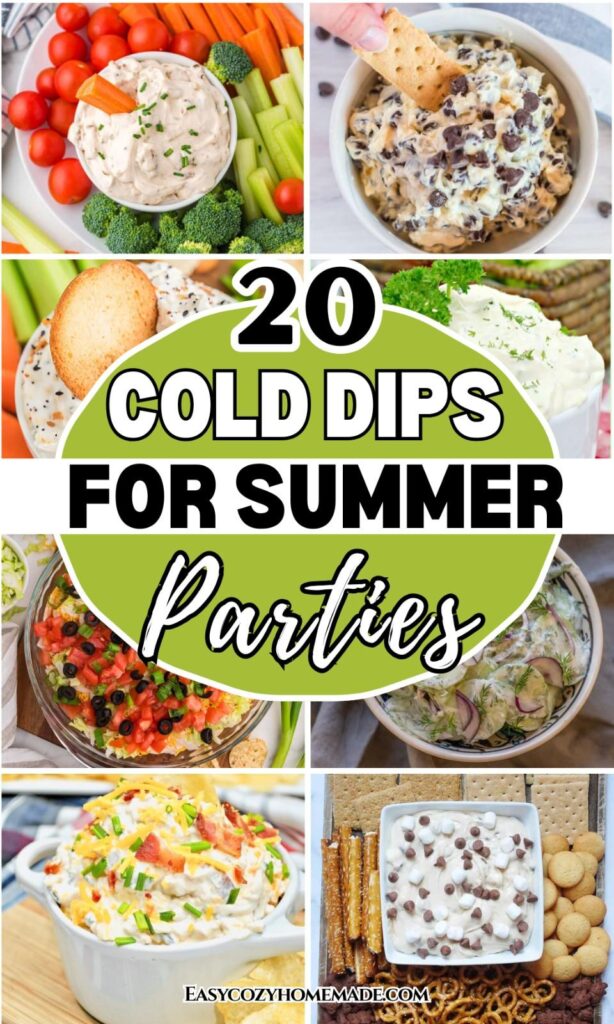 Roundup image for  Cold Dips for Summer Parties (No Cooking Needed)

