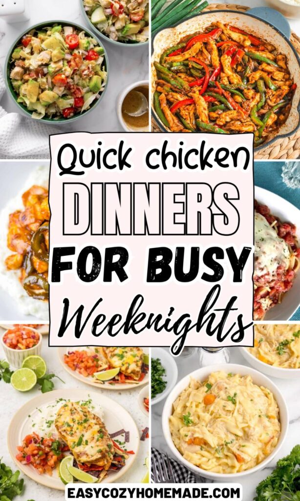 Roundup image for Quick Chicken Dinners for Busy Weeknights
