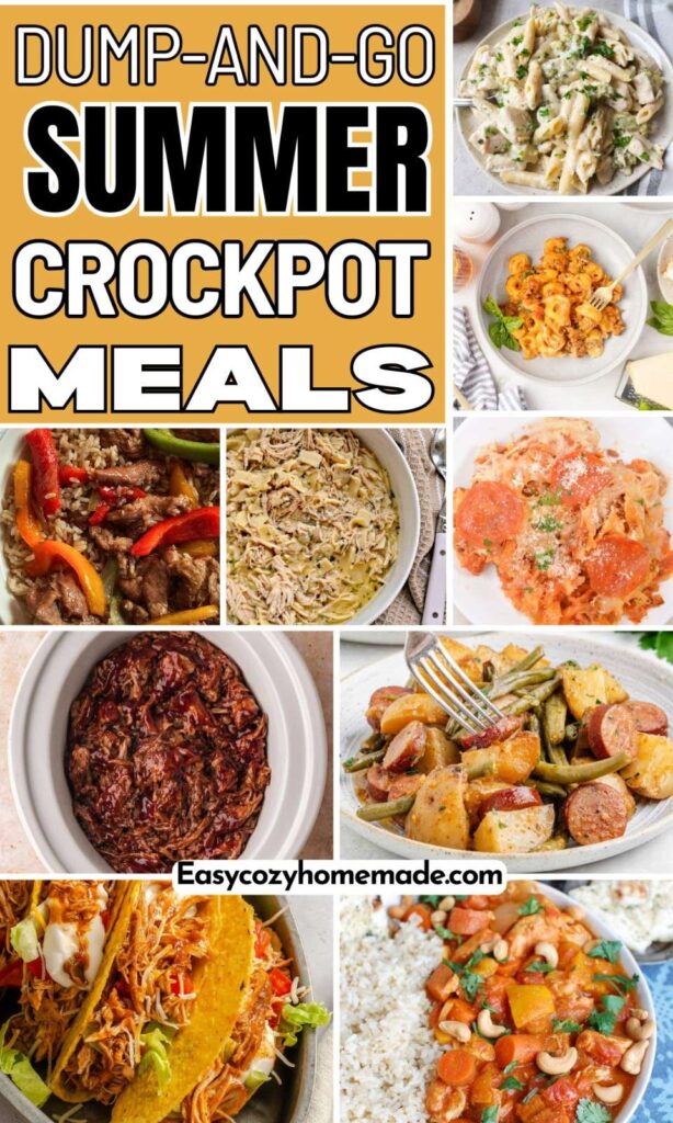 Roundup image for Dump-and-Go Summer Crockpot Meals