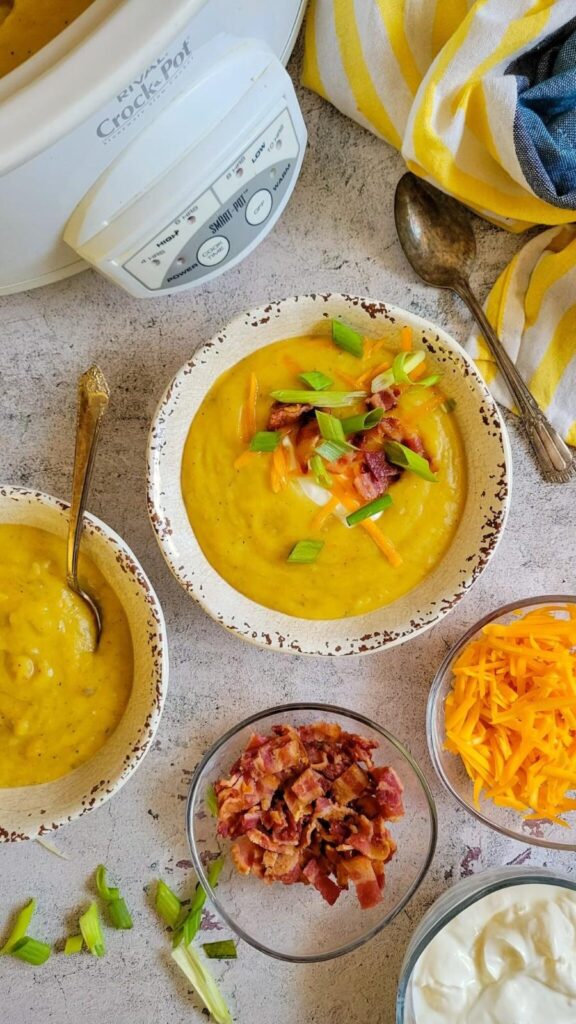 Roundup image for Fall Crockpot Soups for Busy Weeknights
