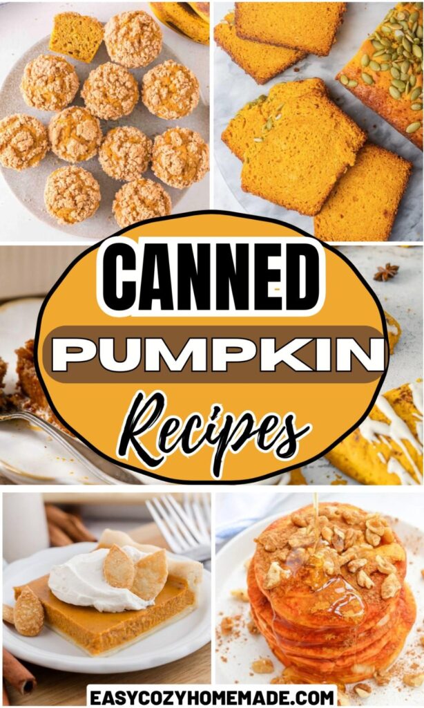 Roundup image for Pumpkin Recipes Using Canned Pumpkin
