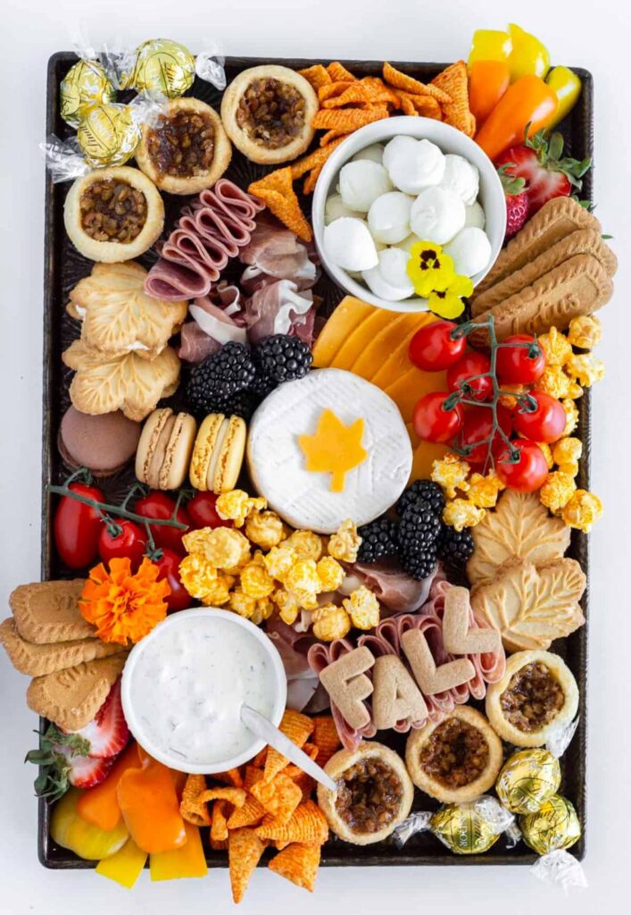 Roundup image for Fall Charcuterie Board Ideas