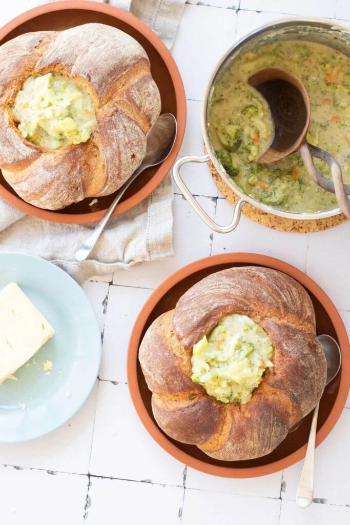 Roundup image for Cozy Fall Soup Recipes Using Seasonal Produce
