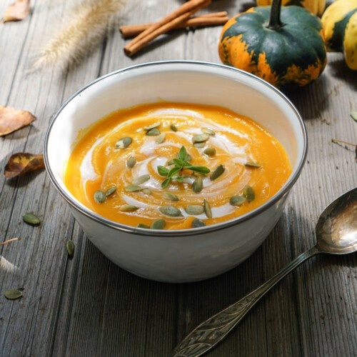 Roundup image for Cozy Fall Soup Recipes Using Seasonal Produce
