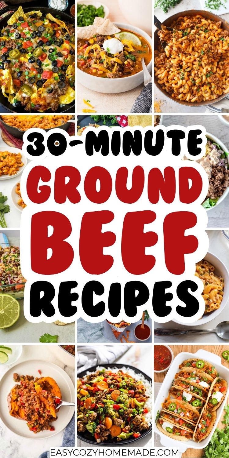 30-Minute Ground Beef Recipes the Whole Family Will Eat