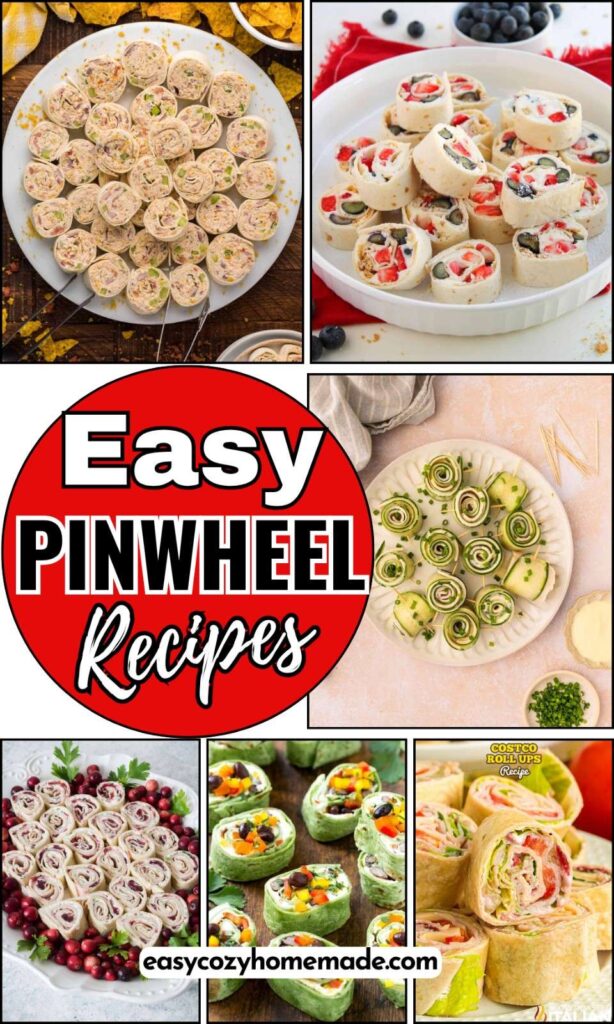 Roundup image for Easy Pinwheel Recipes