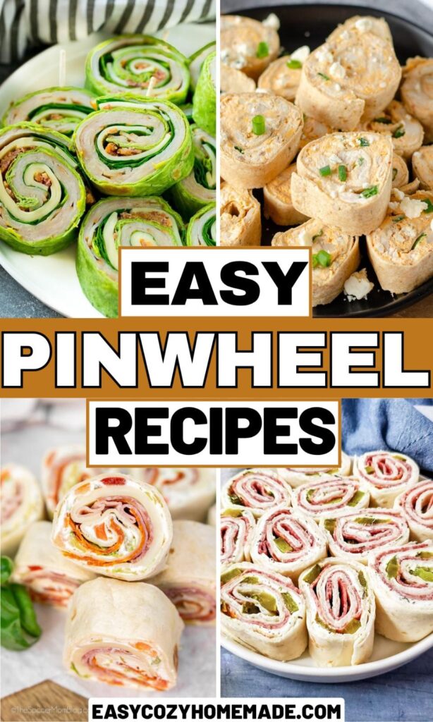 Roundup image for Easy Pinwheel Recipes