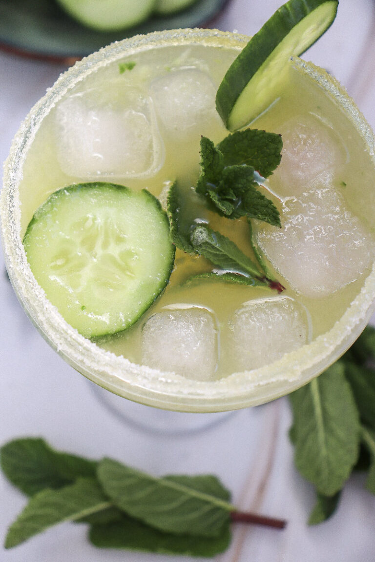 Cucumber Margarita Mocktail