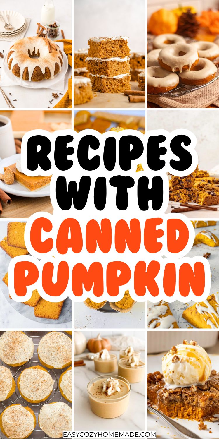 Pumpkin Recipes Using Canned Pumpkin
