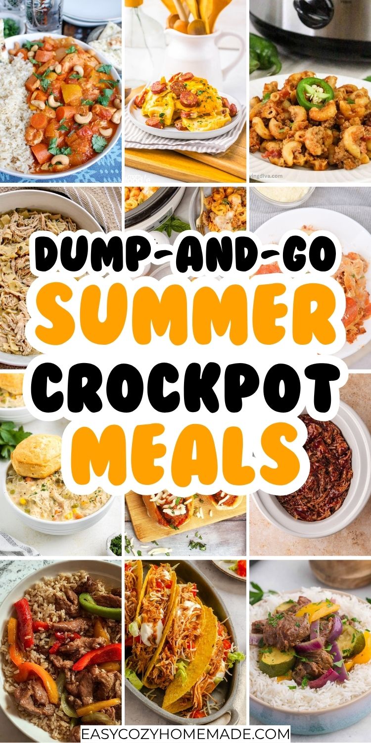 Dump-and-Go Summer Crockpot Meals