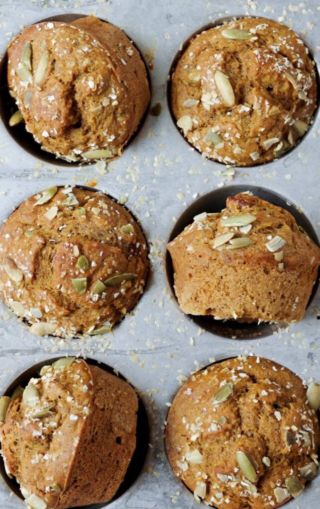 Roundup image for Easy Fall Muffin Recipes
