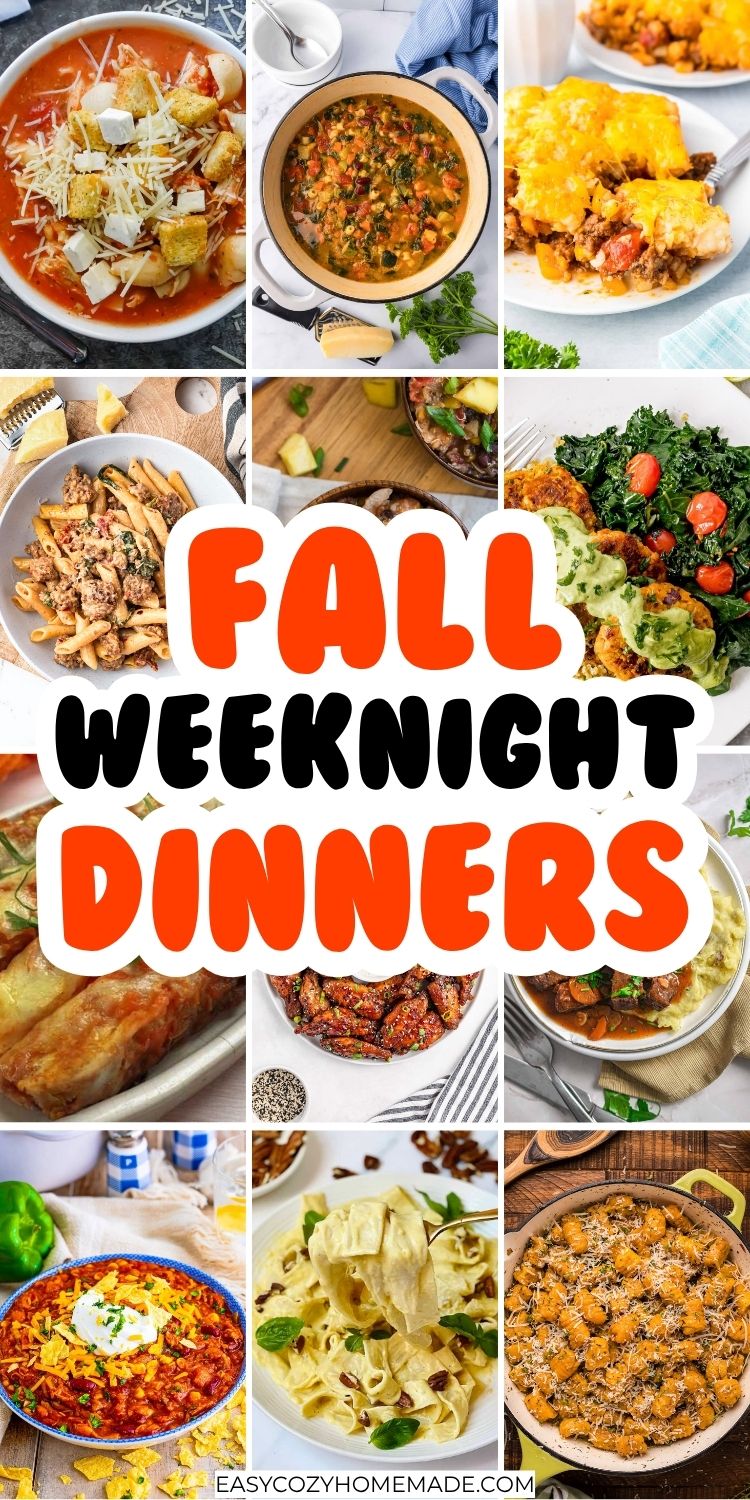 Fall Weeknight Dinners