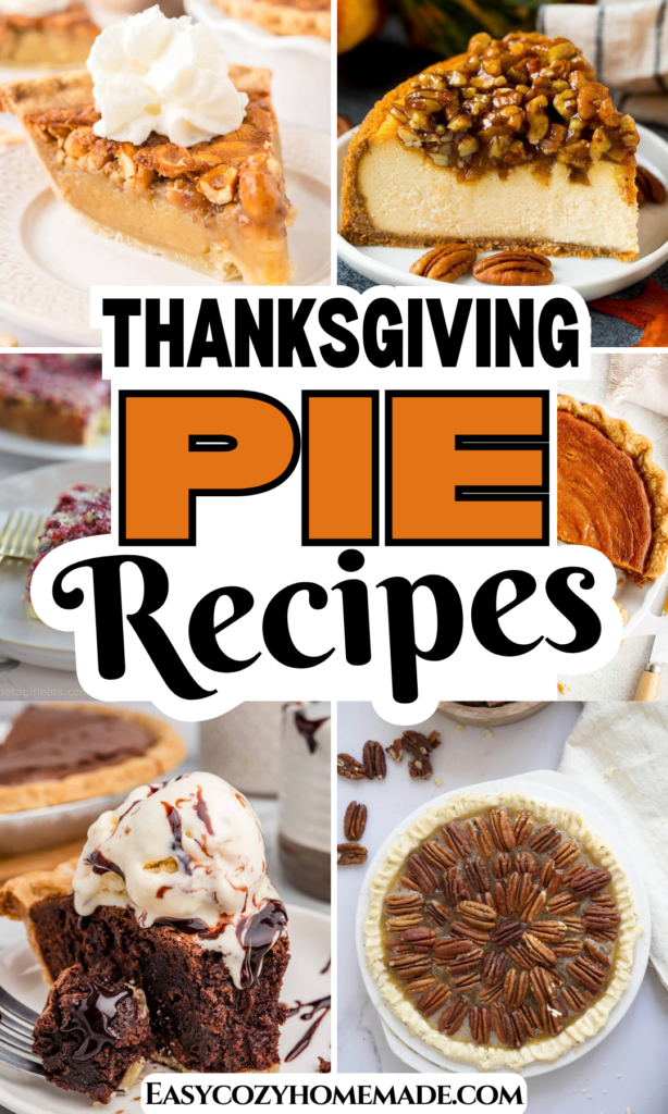 Roundup image for Thanksgiving Pie Recipes
