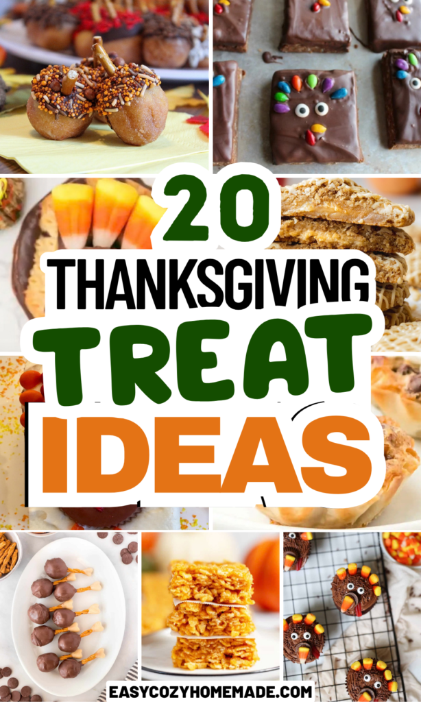 Roundup image for Thanksgiving Treat Ideas